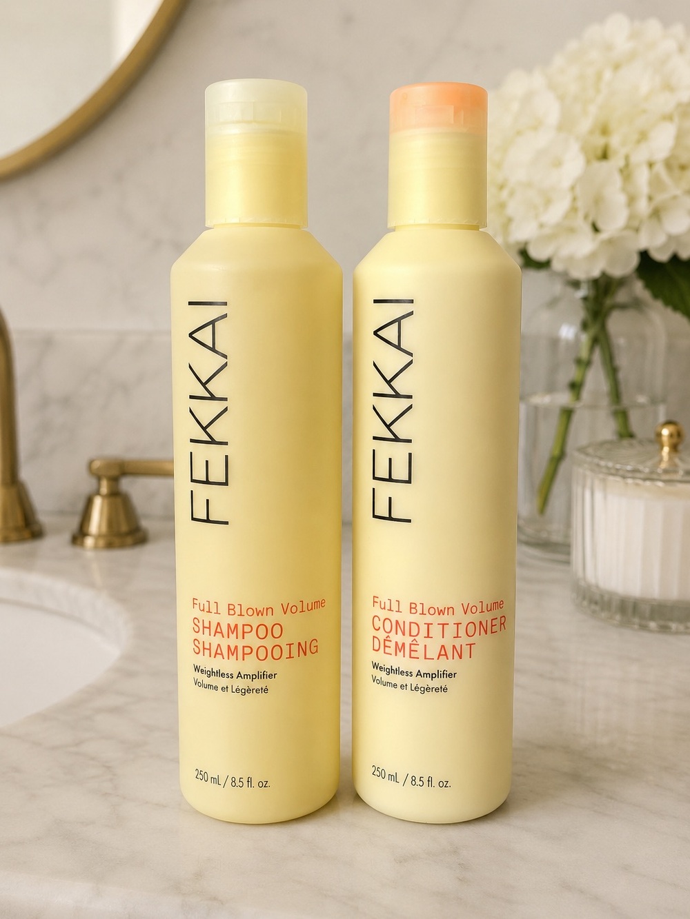 FEKKAI Full Blown Volume Shampoo & Conditioner Set | 8.5 oz Each | Brand New